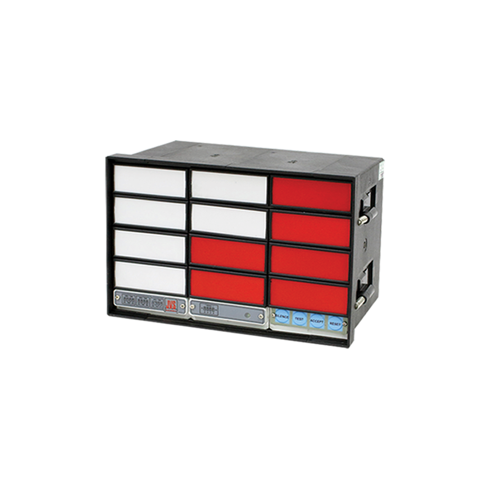 Microprocessor based facia annunciator(12 window)