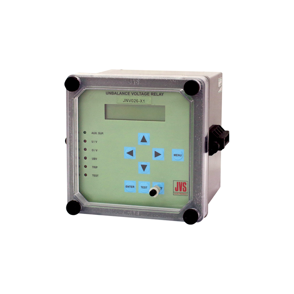 Numerical Voltage Unbalance monitoring realy (3 ph. 4w with ph reversal and neutral Snap)