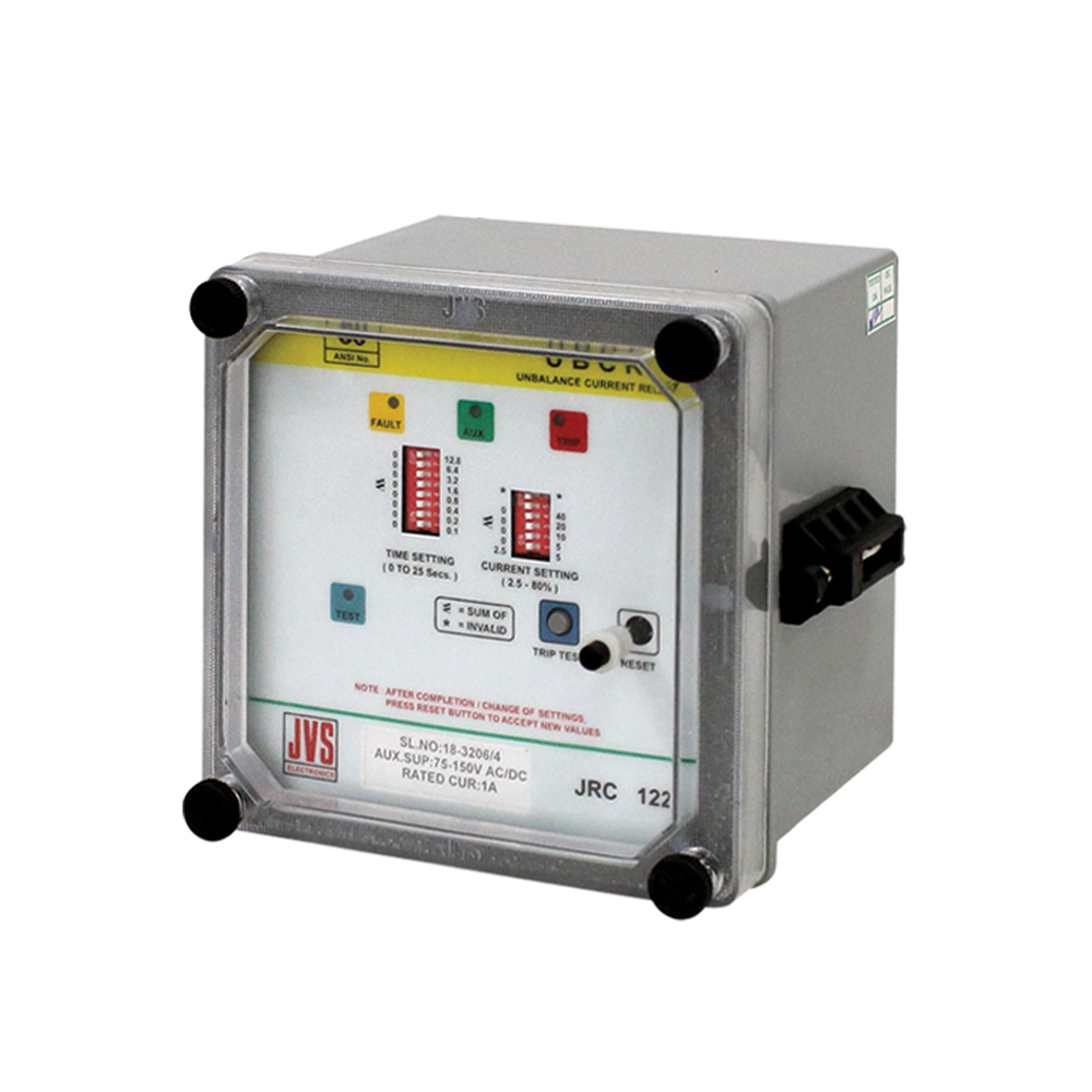 Single Stage, Neutral Unbalance Current Relay